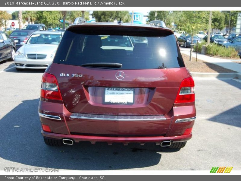 Barolo Red Metallic / Almond/Black 2010 Mercedes-Benz GLK 350