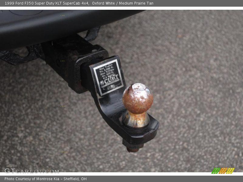 Oxford White / Medium Prairie Tan 1999 Ford F350 Super Duty XLT SuperCab 4x4