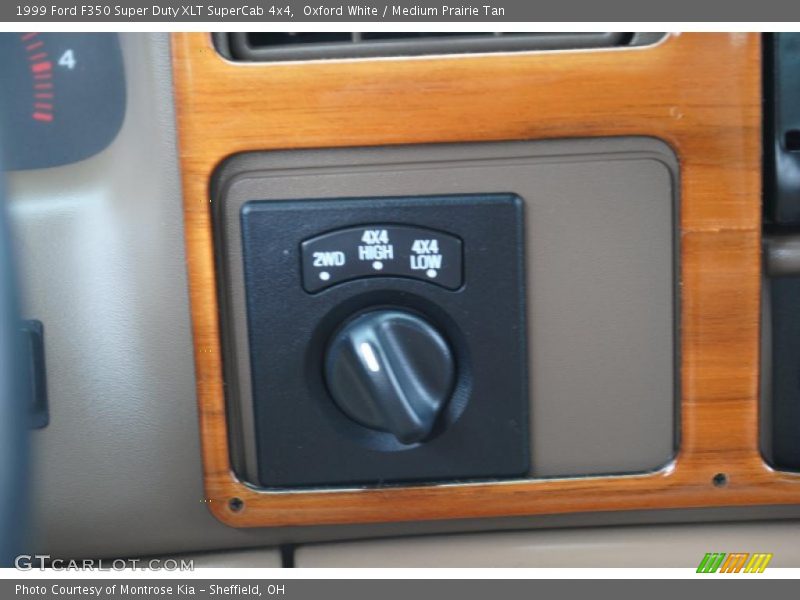 Oxford White / Medium Prairie Tan 1999 Ford F350 Super Duty XLT SuperCab 4x4