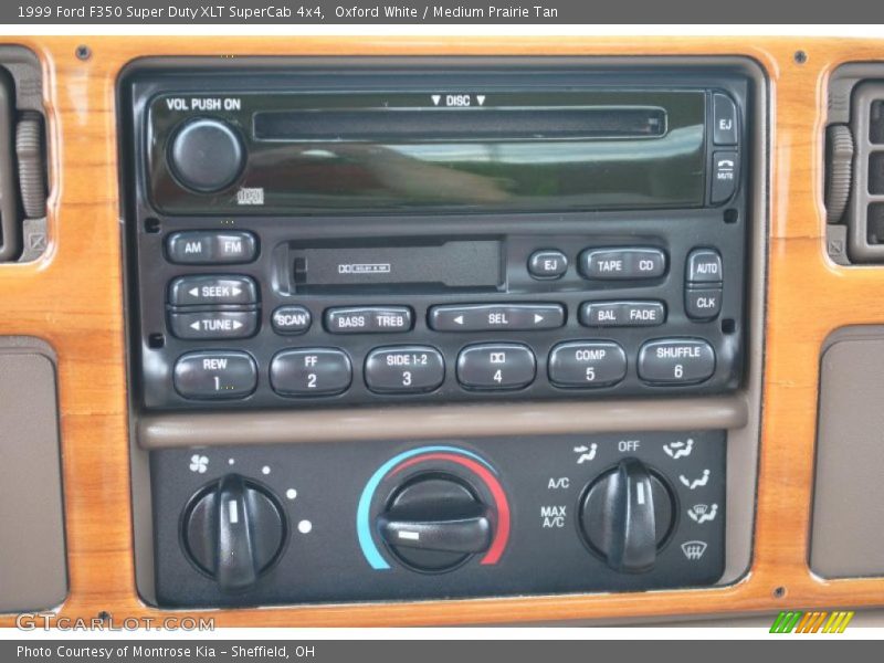 Oxford White / Medium Prairie Tan 1999 Ford F350 Super Duty XLT SuperCab 4x4