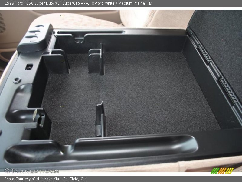 Oxford White / Medium Prairie Tan 1999 Ford F350 Super Duty XLT SuperCab 4x4