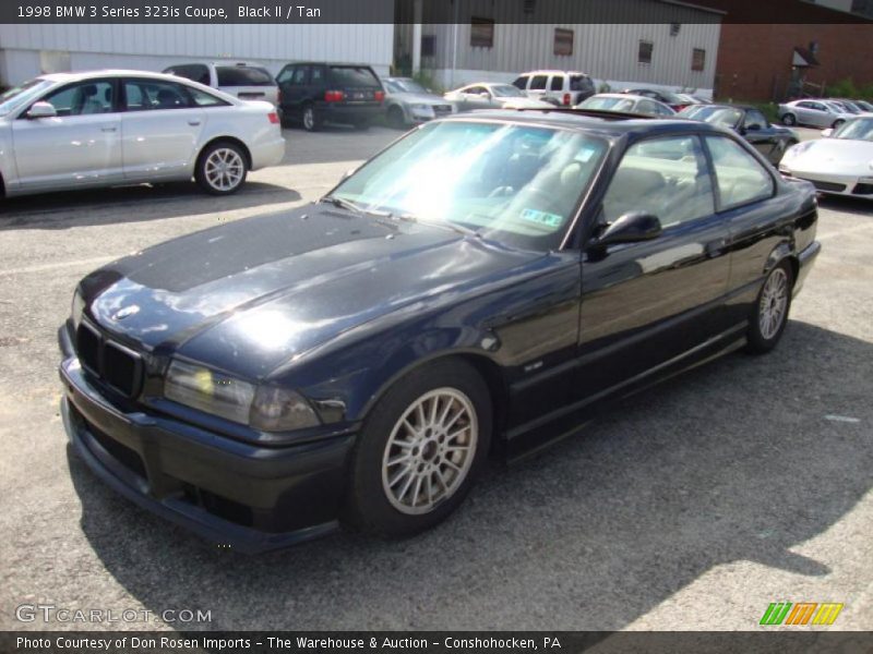 Black II / Tan 1998 BMW 3 Series 323is Coupe