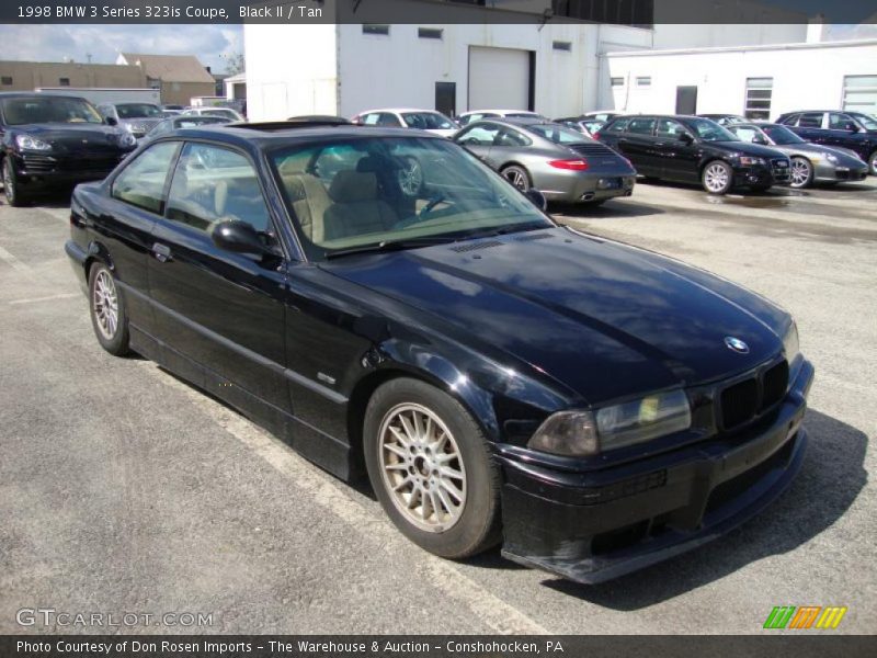 Black II / Tan 1998 BMW 3 Series 323is Coupe