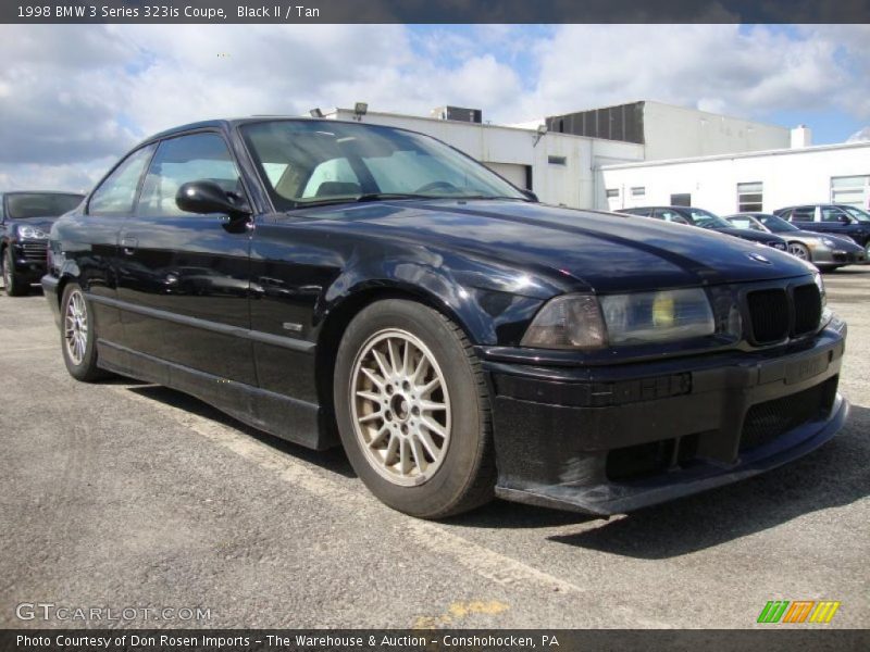 Black II / Tan 1998 BMW 3 Series 323is Coupe