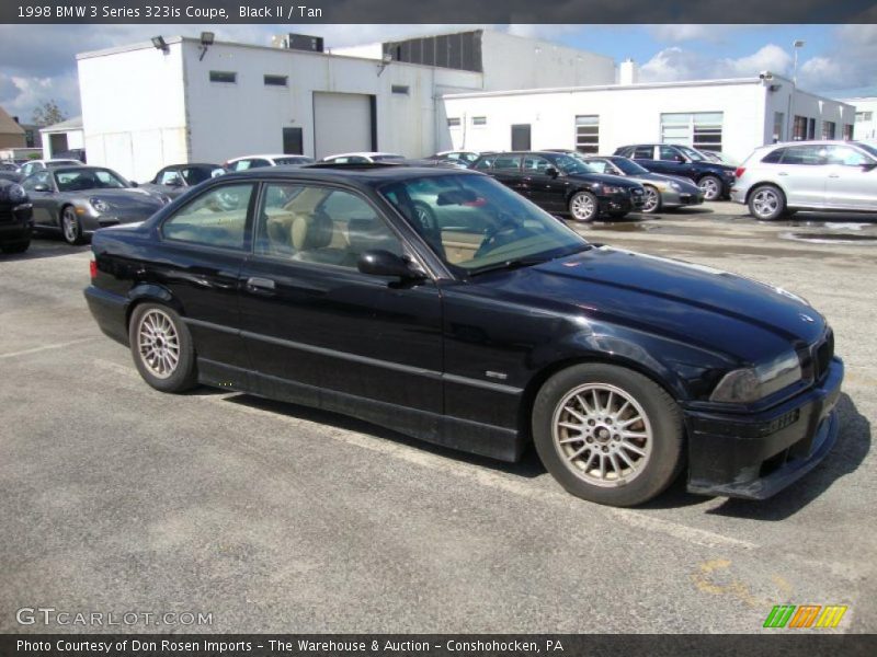 Black II / Tan 1998 BMW 3 Series 323is Coupe