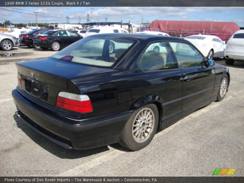 Black II / Tan 1998 BMW 3 Series 323is Coupe