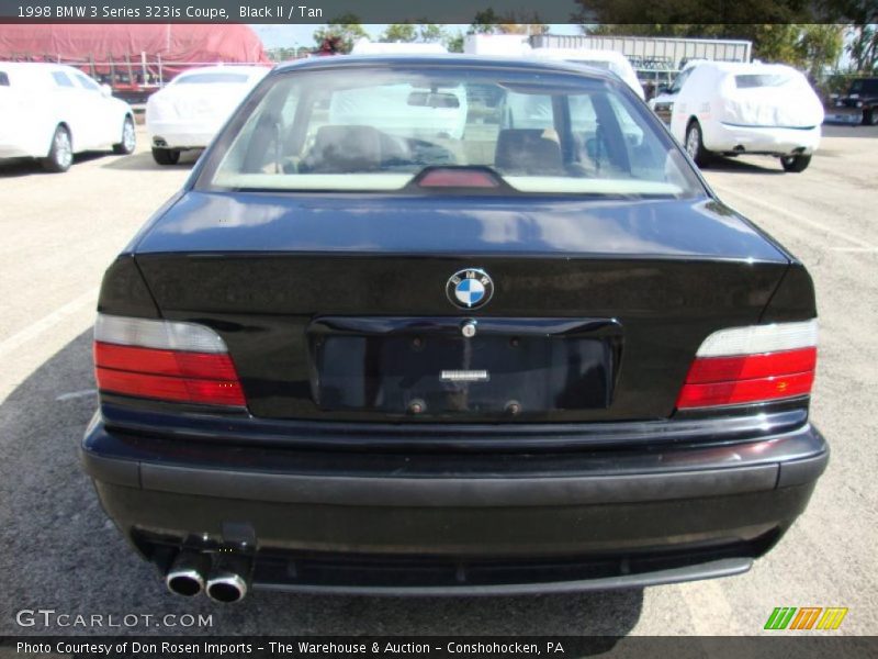 Black II / Tan 1998 BMW 3 Series 323is Coupe