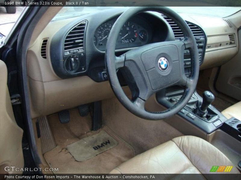 Black II / Tan 1998 BMW 3 Series 323is Coupe