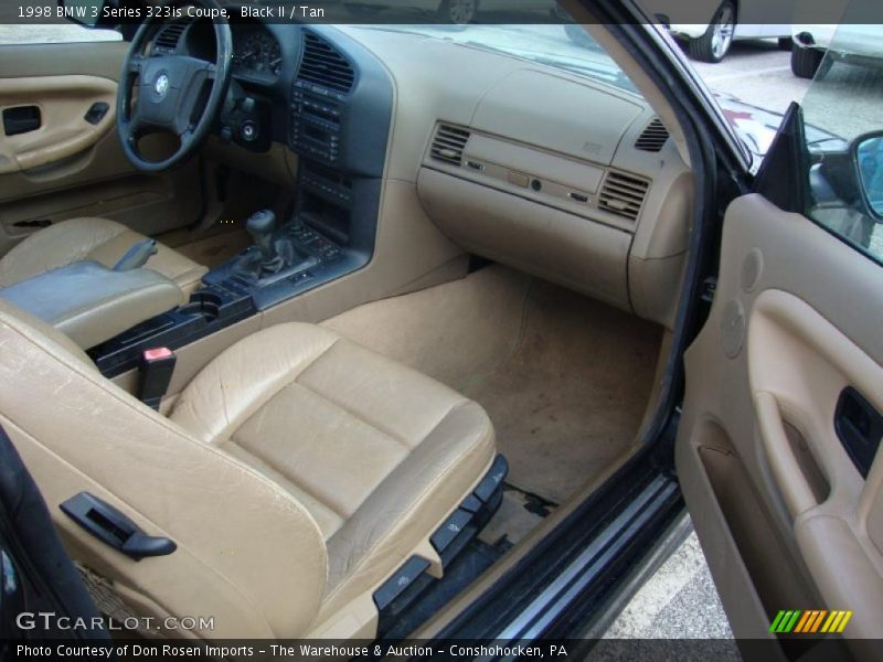 Black II / Tan 1998 BMW 3 Series 323is Coupe