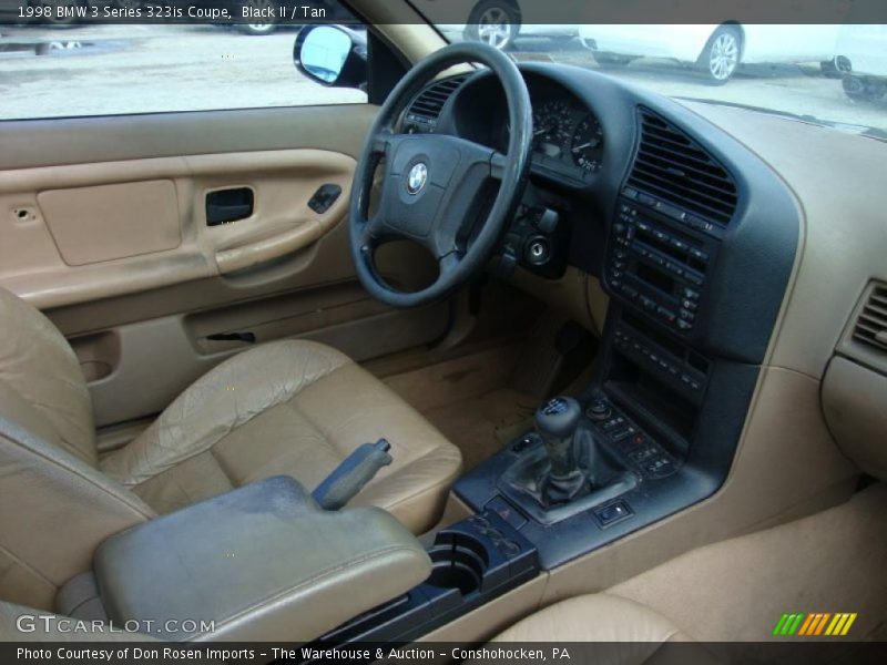 Black II / Tan 1998 BMW 3 Series 323is Coupe
