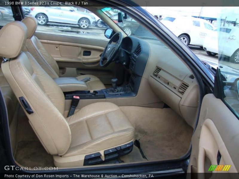 Black II / Tan 1998 BMW 3 Series 323is Coupe