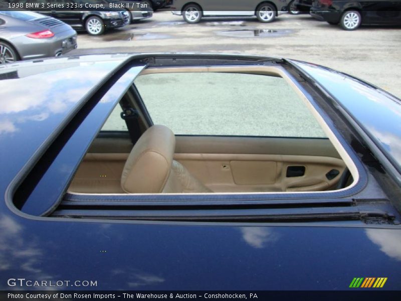 Black II / Tan 1998 BMW 3 Series 323is Coupe