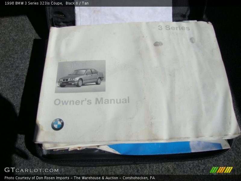 Black II / Tan 1998 BMW 3 Series 323is Coupe