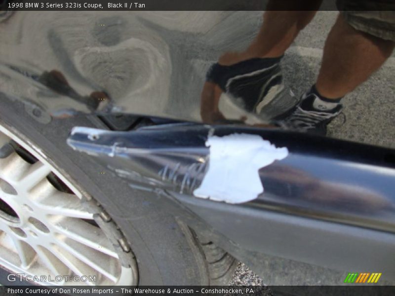 Black II / Tan 1998 BMW 3 Series 323is Coupe