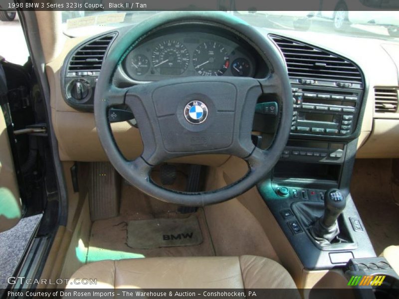 Black II / Tan 1998 BMW 3 Series 323is Coupe