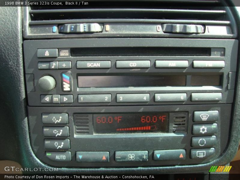 Black II / Tan 1998 BMW 3 Series 323is Coupe