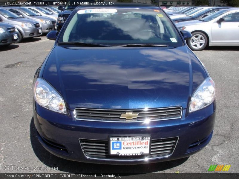 Imperial Blue Metallic / Ebony Black 2007 Chevrolet Impala LT