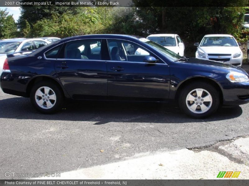 Imperial Blue Metallic / Ebony Black 2007 Chevrolet Impala LT