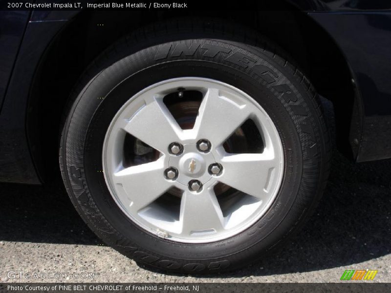 Imperial Blue Metallic / Ebony Black 2007 Chevrolet Impala LT