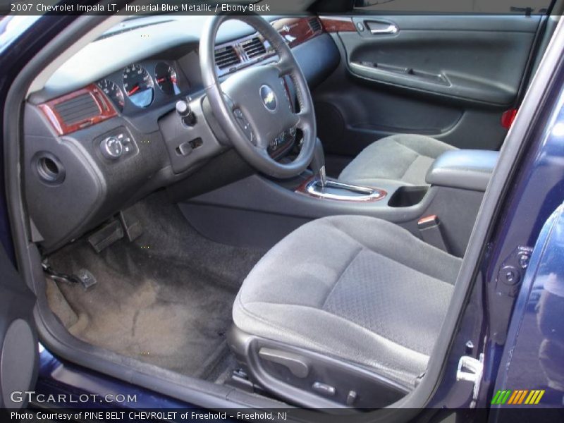 Imperial Blue Metallic / Ebony Black 2007 Chevrolet Impala LT