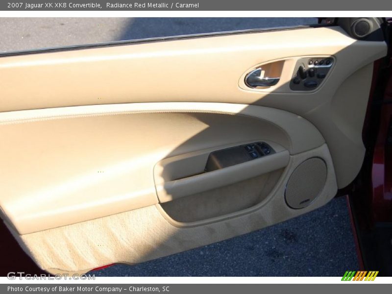 Radiance Red Metallic / Caramel 2007 Jaguar XK XK8 Convertible