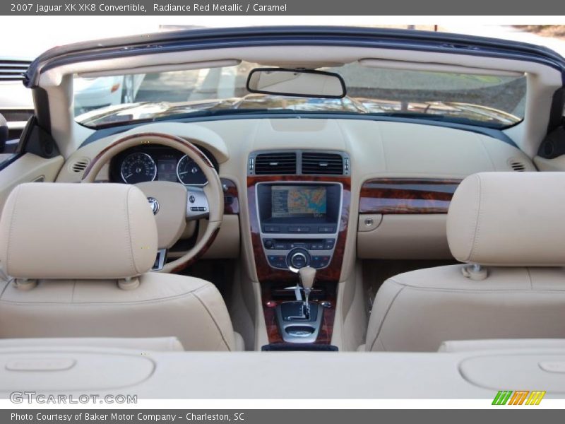Radiance Red Metallic / Caramel 2007 Jaguar XK XK8 Convertible