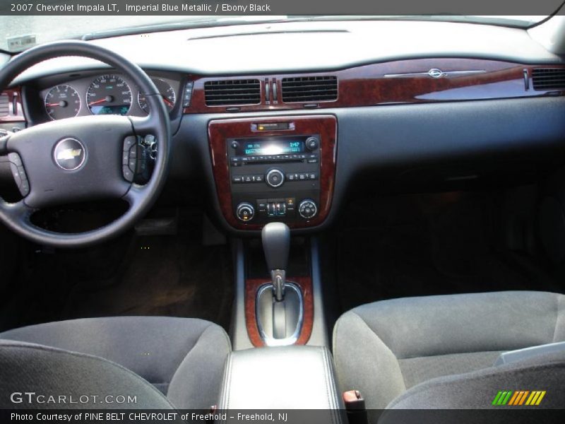 Imperial Blue Metallic / Ebony Black 2007 Chevrolet Impala LT