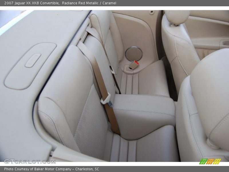 Radiance Red Metallic / Caramel 2007 Jaguar XK XK8 Convertible
