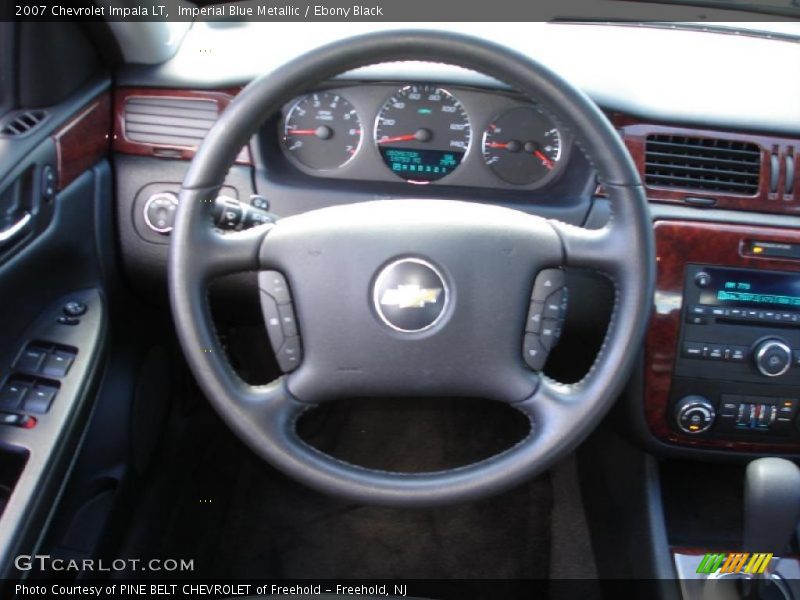 Imperial Blue Metallic / Ebony Black 2007 Chevrolet Impala LT