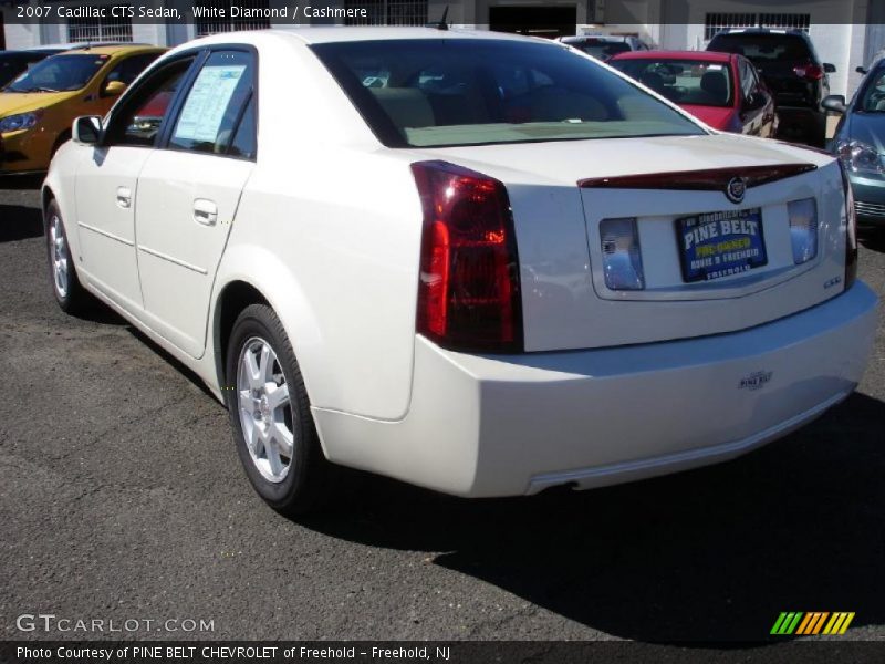 White Diamond / Cashmere 2007 Cadillac CTS Sedan
