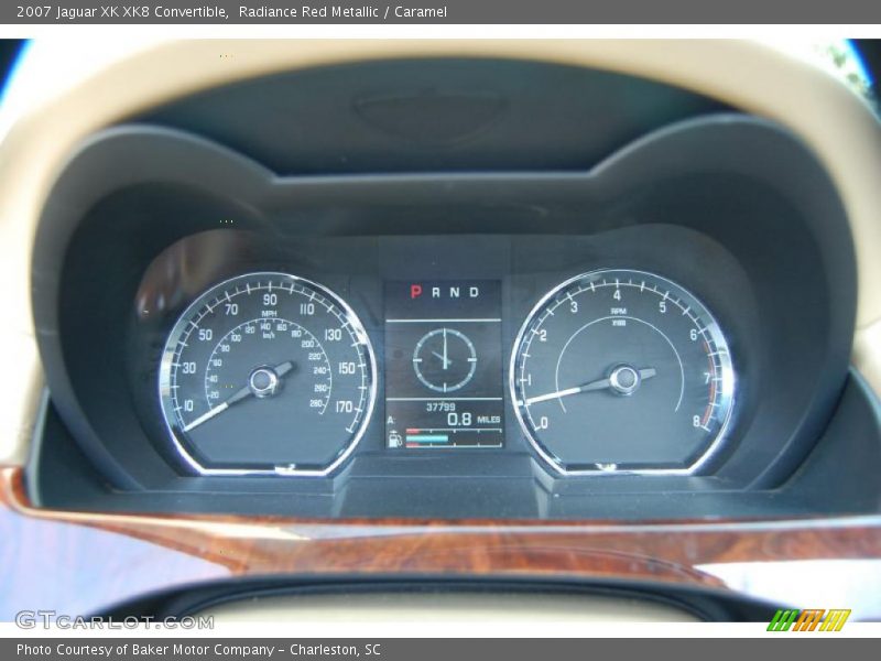 Radiance Red Metallic / Caramel 2007 Jaguar XK XK8 Convertible