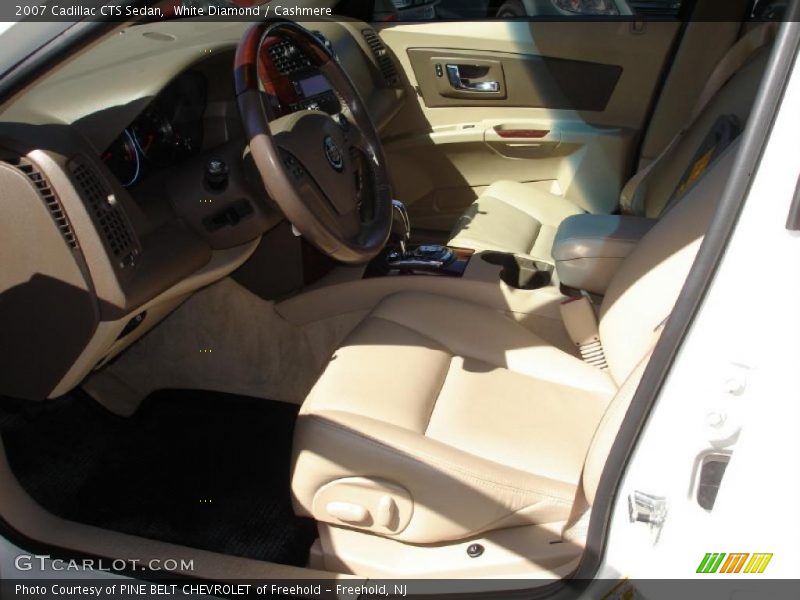 White Diamond / Cashmere 2007 Cadillac CTS Sedan