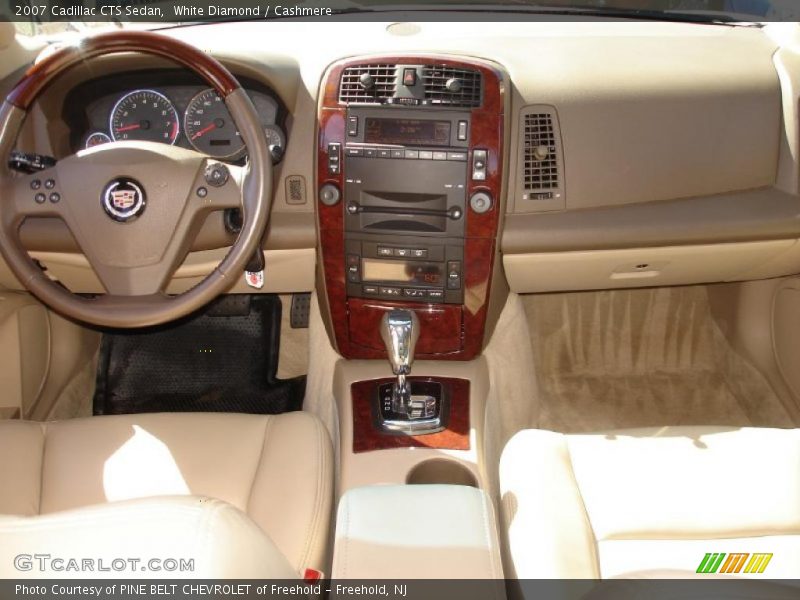 White Diamond / Cashmere 2007 Cadillac CTS Sedan