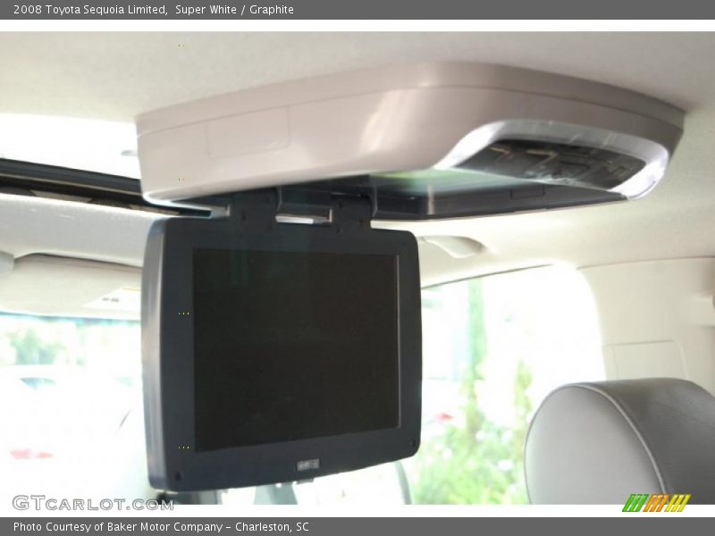 Super White / Graphite 2008 Toyota Sequoia Limited