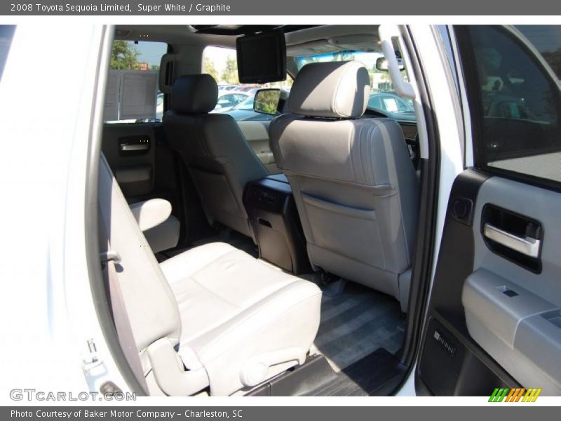 Super White / Graphite 2008 Toyota Sequoia Limited