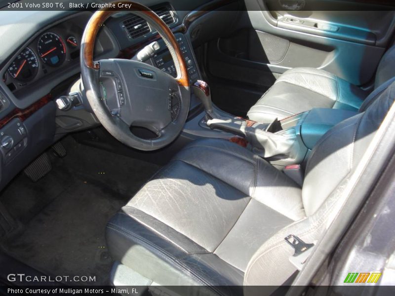 Black / Graphite Grey 2001 Volvo S80 T6