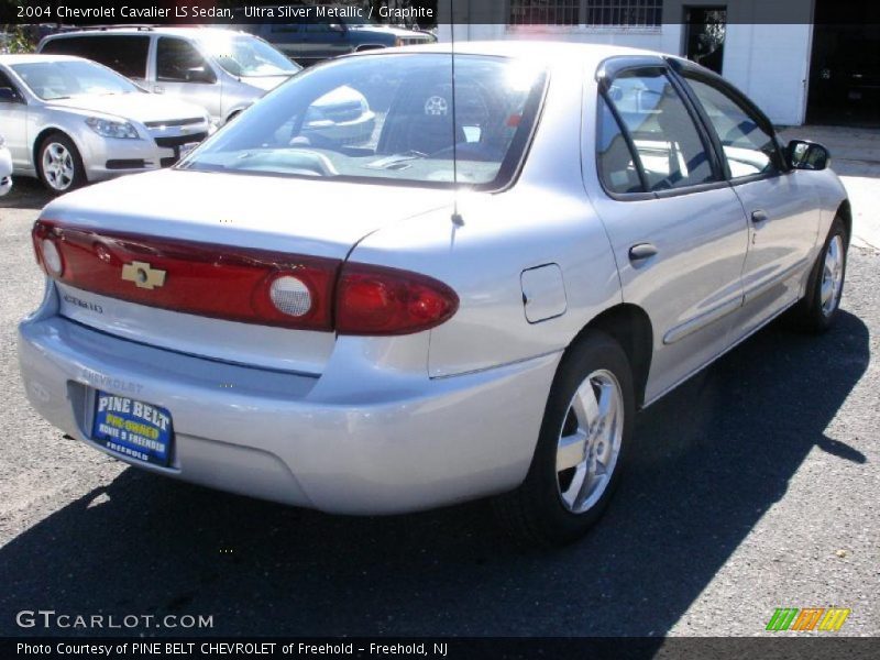 Ultra Silver Metallic / Graphite 2004 Chevrolet Cavalier LS Sedan