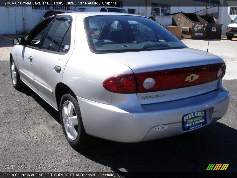 Ultra Silver Metallic / Graphite 2004 Chevrolet Cavalier LS Sedan