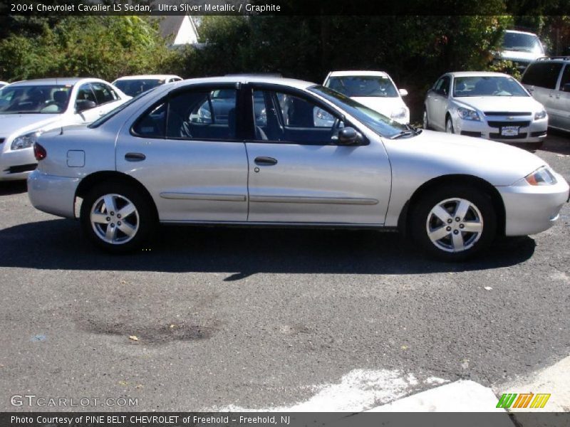Ultra Silver Metallic / Graphite 2004 Chevrolet Cavalier LS Sedan