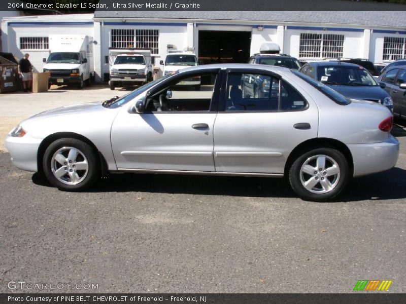Ultra Silver Metallic / Graphite 2004 Chevrolet Cavalier LS Sedan