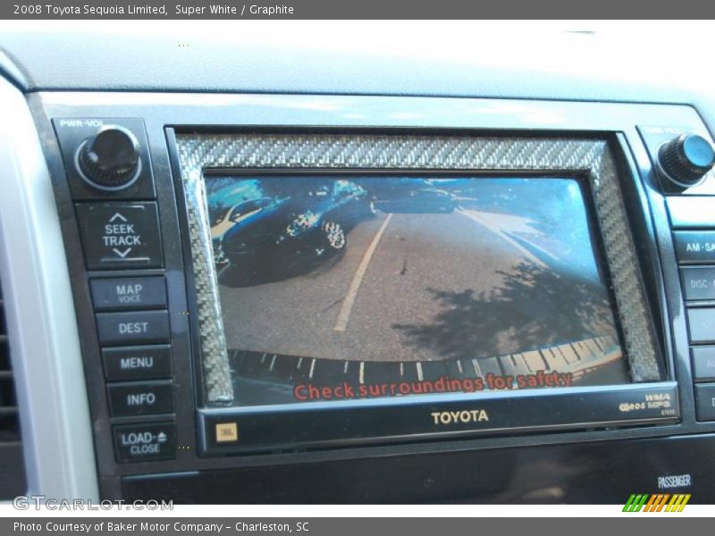 Super White / Graphite 2008 Toyota Sequoia Limited