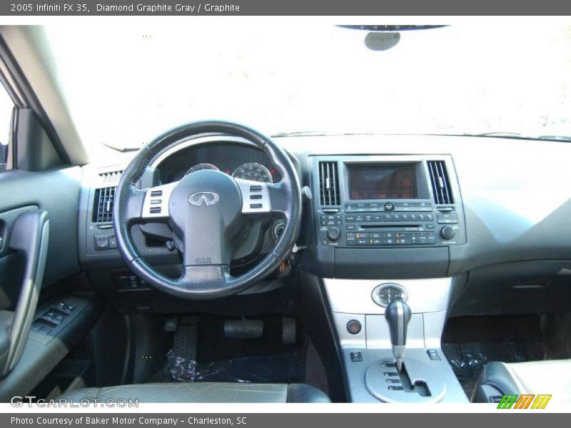 Diamond Graphite Gray / Graphite 2005 Infiniti FX 35