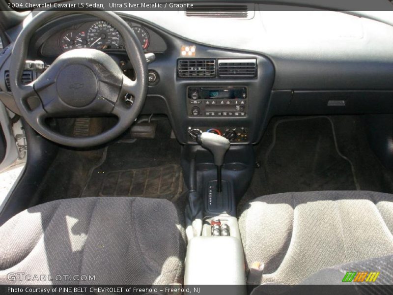 Ultra Silver Metallic / Graphite 2004 Chevrolet Cavalier LS Sedan