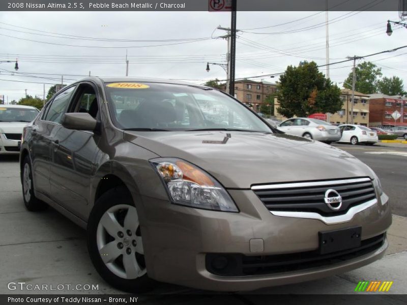 Pebble Beach Metallic / Charcoal 2008 Nissan Altima 2.5 S