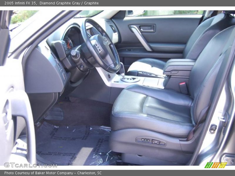 Diamond Graphite Gray / Graphite 2005 Infiniti FX 35