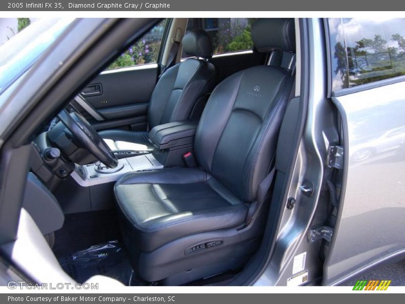Diamond Graphite Gray / Graphite 2005 Infiniti FX 35
