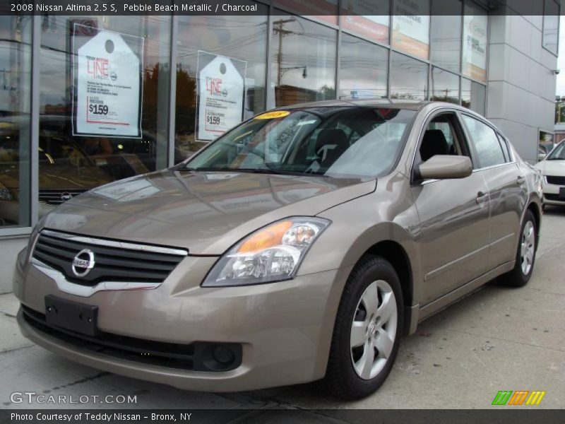 Pebble Beach Metallic / Charcoal 2008 Nissan Altima 2.5 S