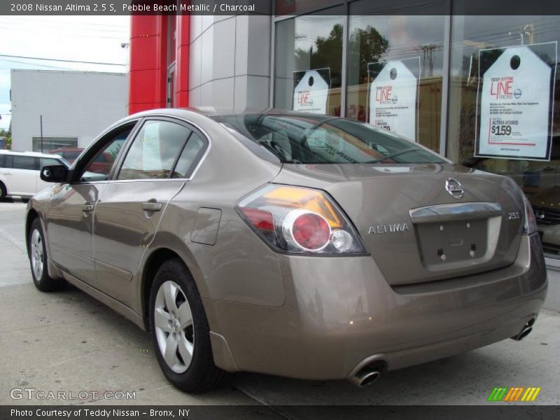 Pebble Beach Metallic / Charcoal 2008 Nissan Altima 2.5 S