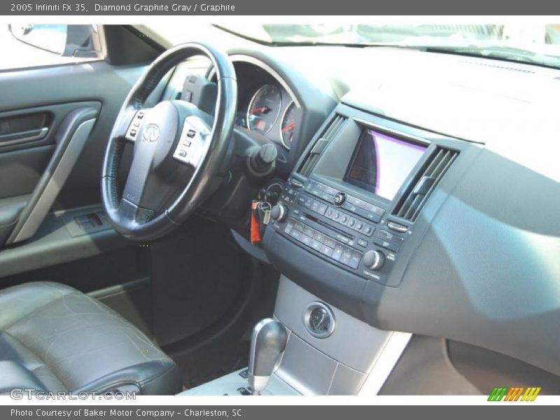 Diamond Graphite Gray / Graphite 2005 Infiniti FX 35