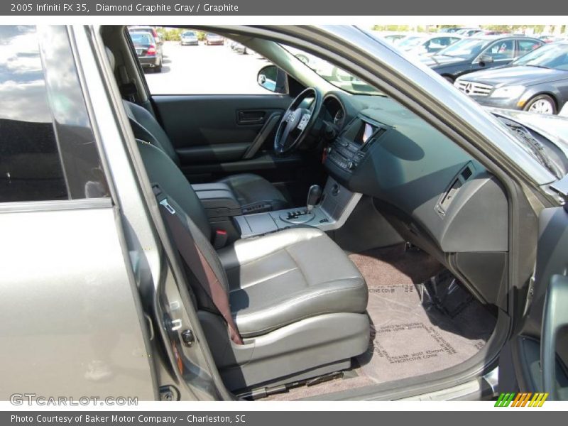 Diamond Graphite Gray / Graphite 2005 Infiniti FX 35